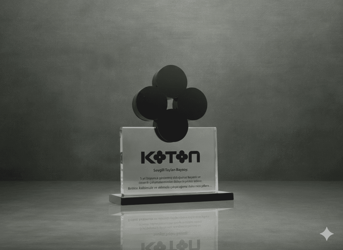 O282 — Kristal Plaketler