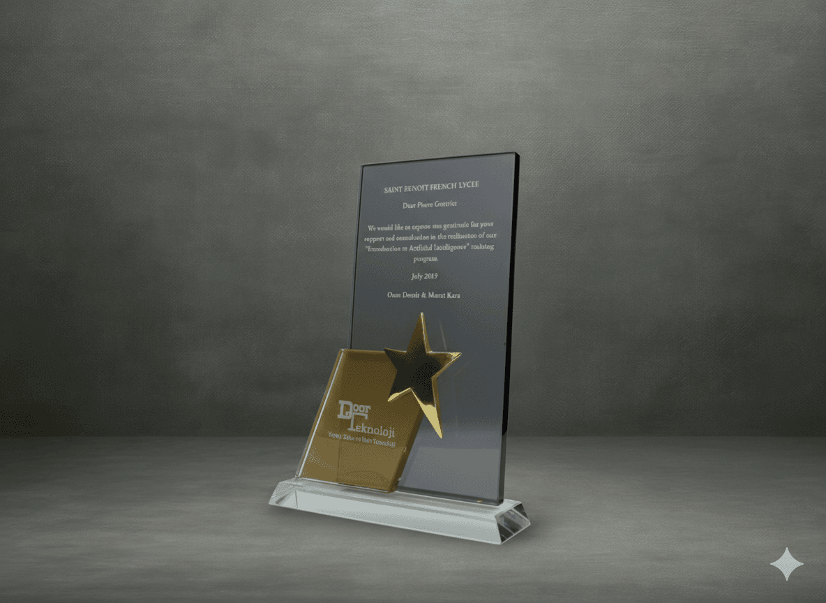 O647 — Kristal Plaketler