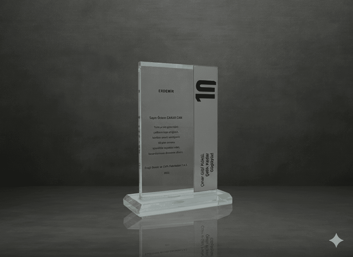 O860 — Kristal Plaketler